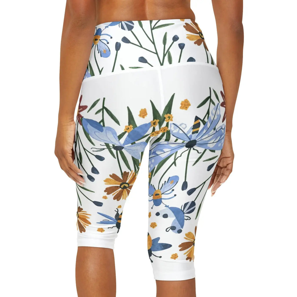 Bee Yoga Capri – Eco-friendly Women’s Clothing - Dipaliz