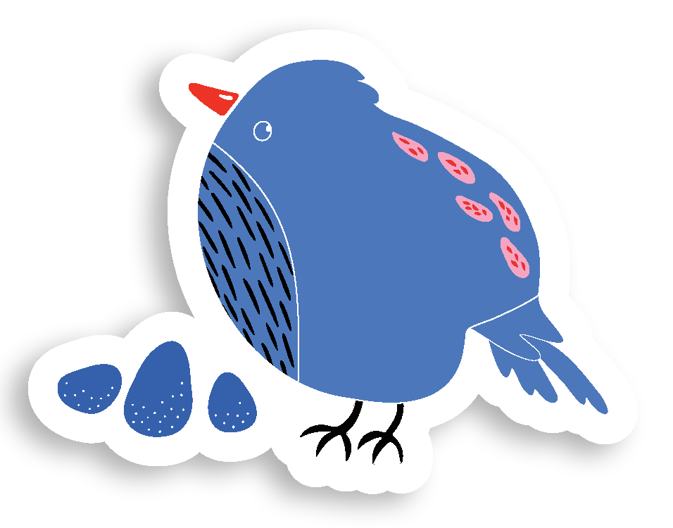 "Winter Dreaming" Assorted Hand-Drawn Adorable Individual Stickers (S, M, L)