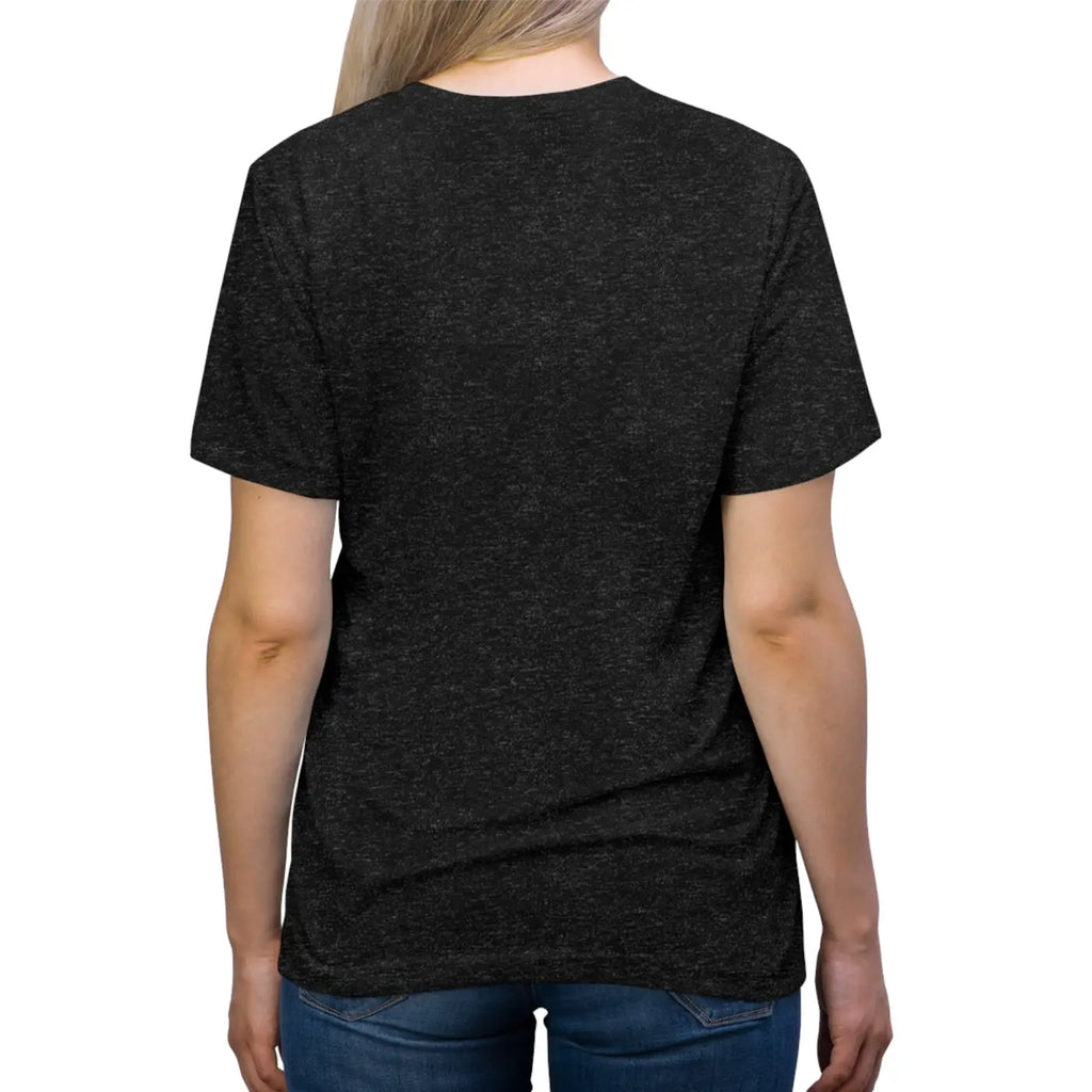 Butterfly Spring Flowers Triblend Tee Eco-friendly - Dipaliz
