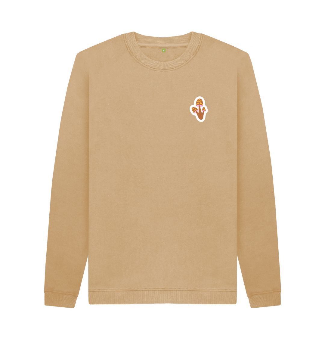 Mushrooms 100% Organic Cotton Cozy Pullover (Remill)