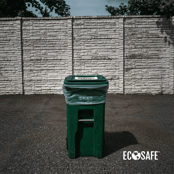 EcoSafe Zero Waste 30 Gallon Compostable Bags 30x39 (QTY 135), SKU HB3039-8