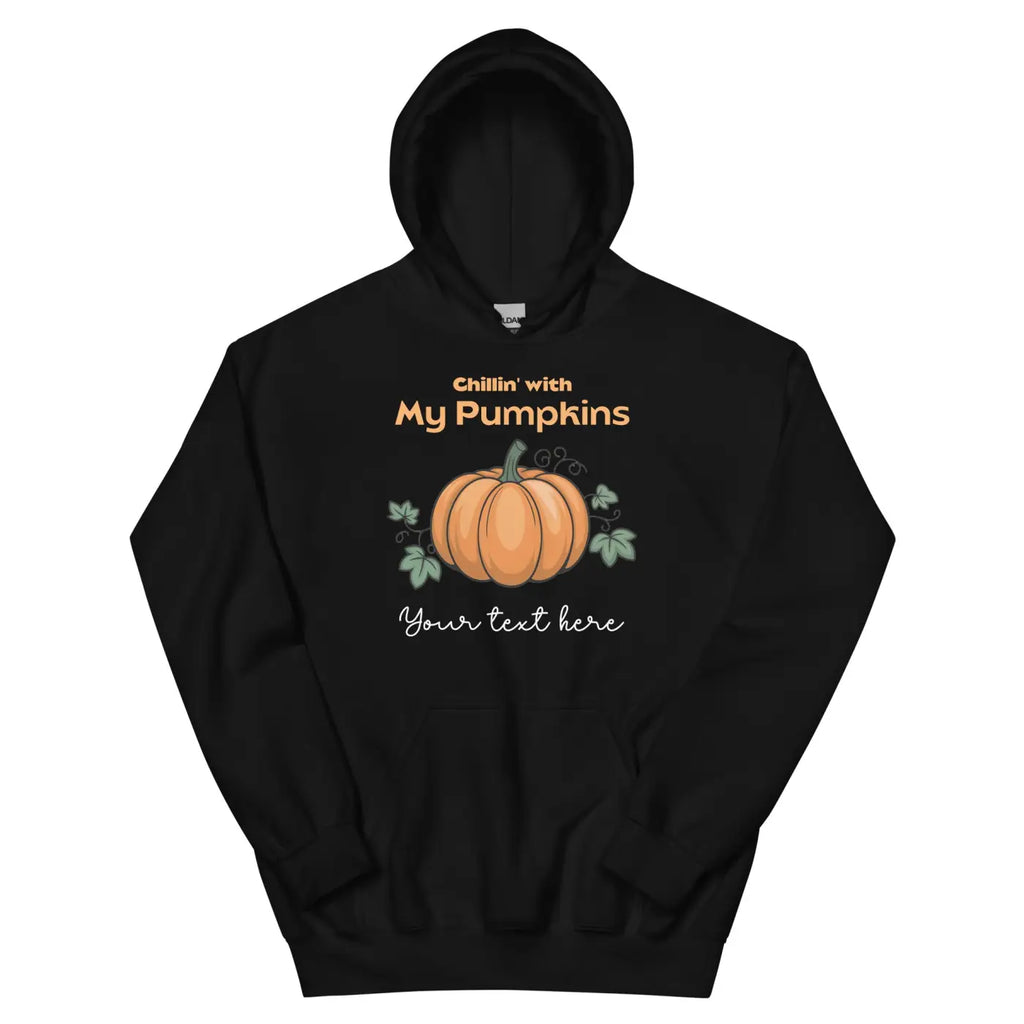 Pumpkins Hoodie – Eco-friendly Women’s Clothing - Dipaliz