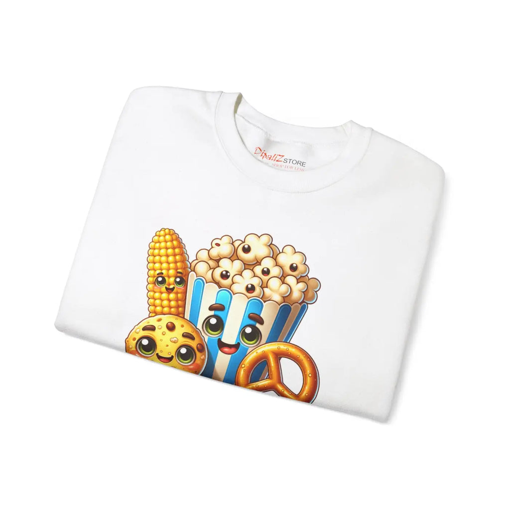 Snackaholic Crewneck Sweatshirt – Eco-friendly - Dipaliz