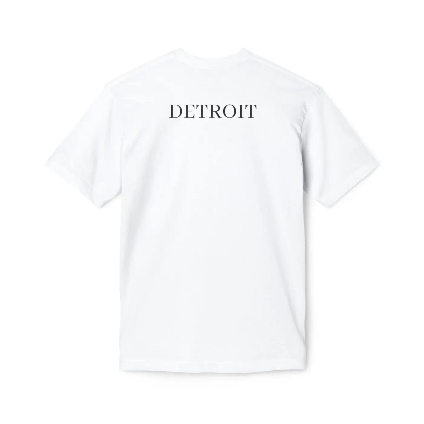 Detroit City Skyline Cotton Tee - Eco-friendly - Dipaliz