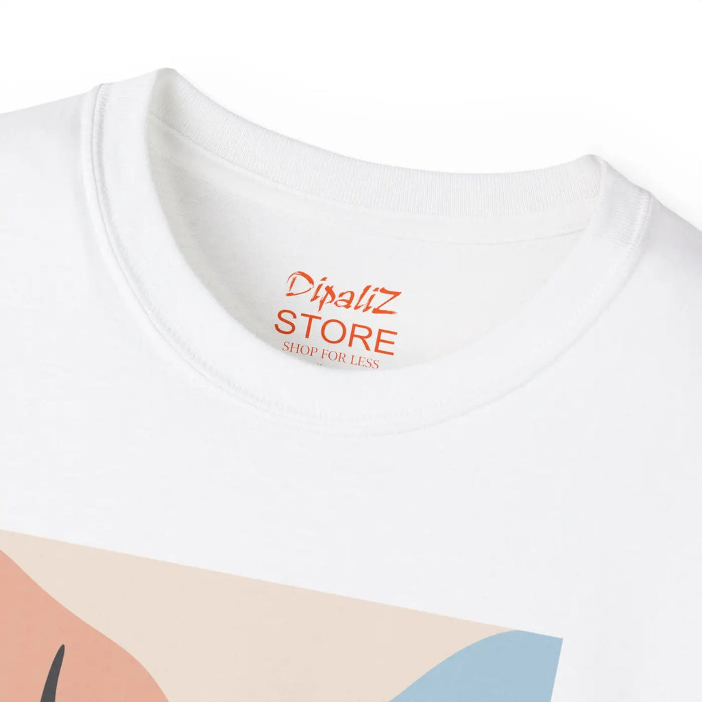 Abstract Art Ultra Cotton Tee – Eco-friendly - Dipaliz