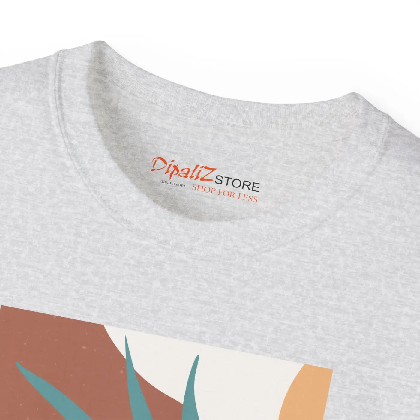 Abstract Foliage Ultra Cotton Tee - Eco-friendly - Dipaliz