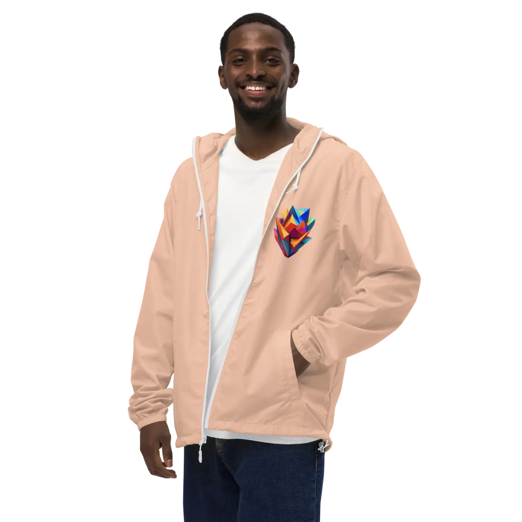 Geometric Pattern Zip Jacket – Eco-friendly Clothing - Dipaliz