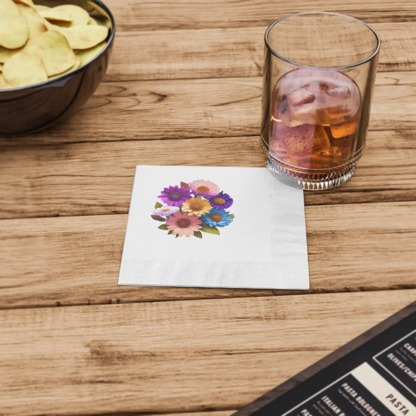 White Coined Napkins – Eco-friendly Paper - Dipaliz