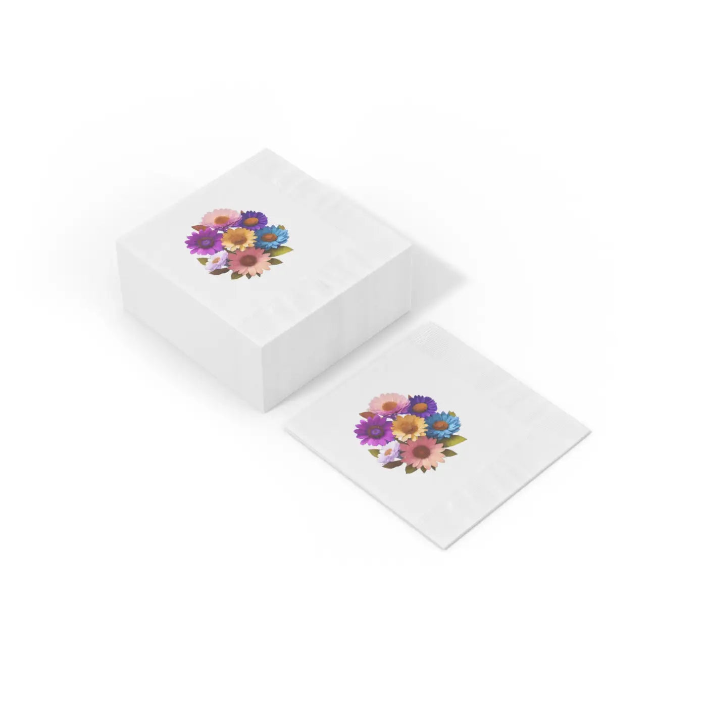 White Coined Napkins – Eco-friendly Paper - Dipaliz