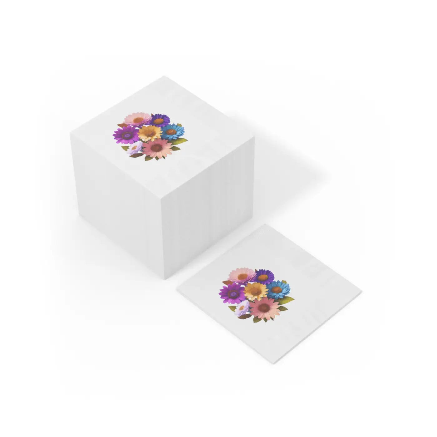 White Coined Napkins – Eco-friendly Paper - Dipaliz