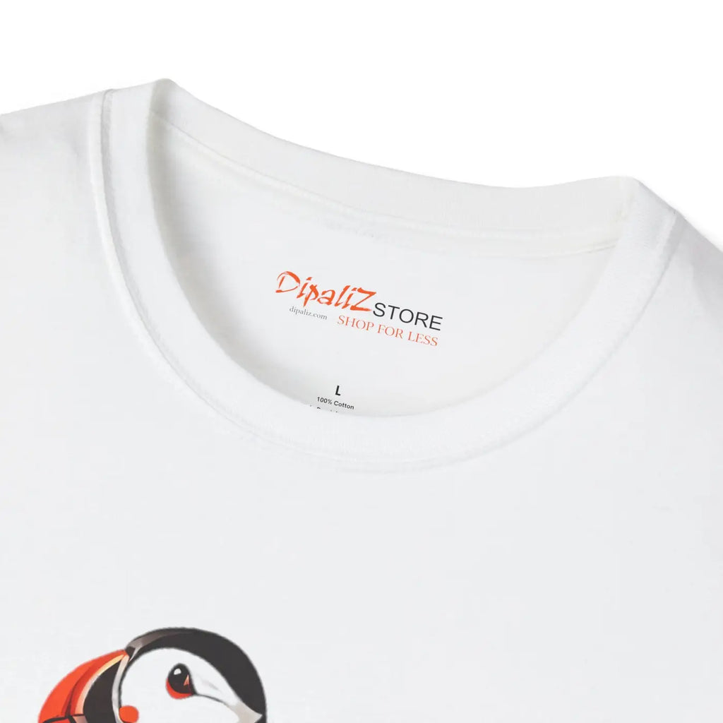 Detailed Bird Art Tee – Eco-friendly Clothing - Dipaliz