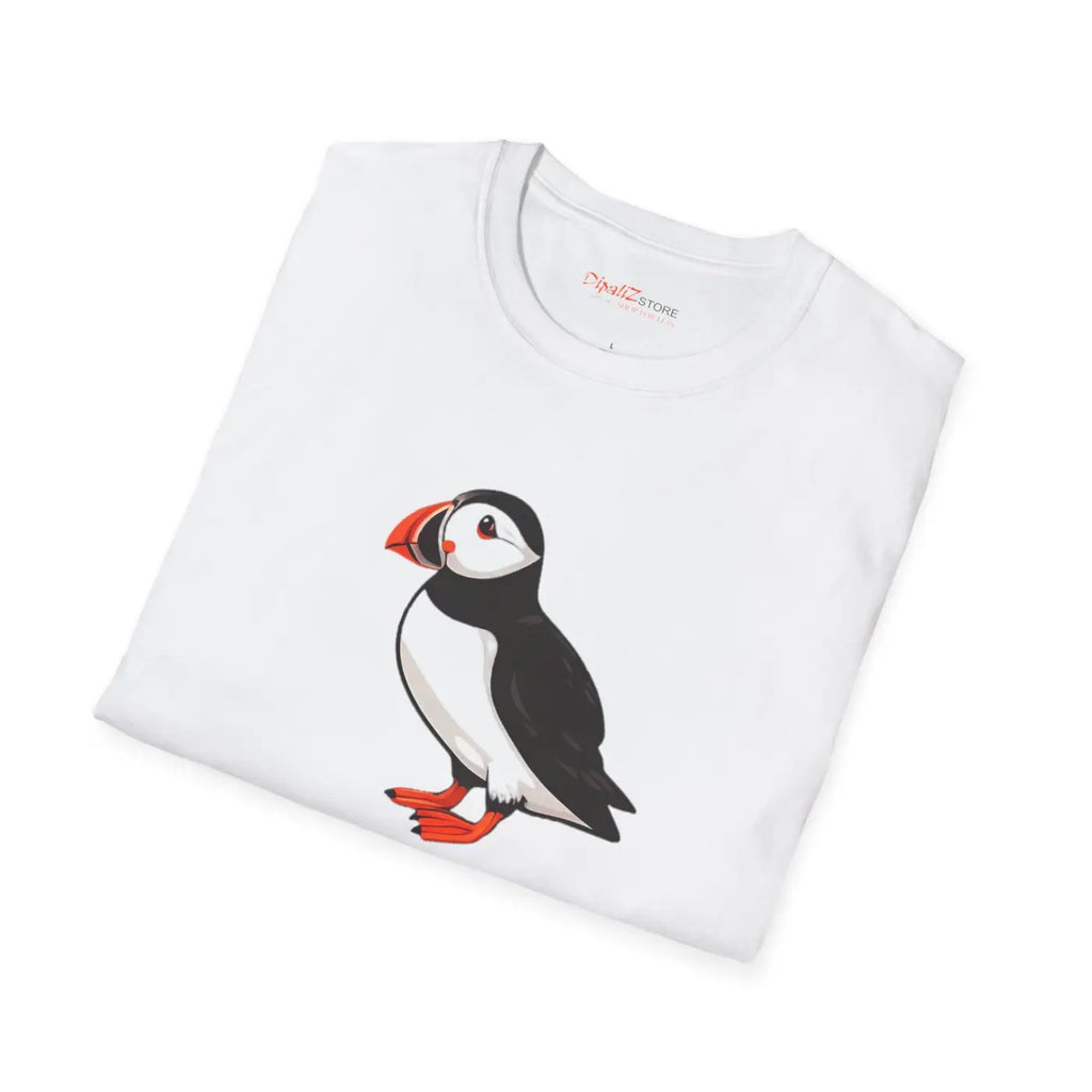 Detailed Bird Art Tee – Eco-friendly Clothing - Dipaliz