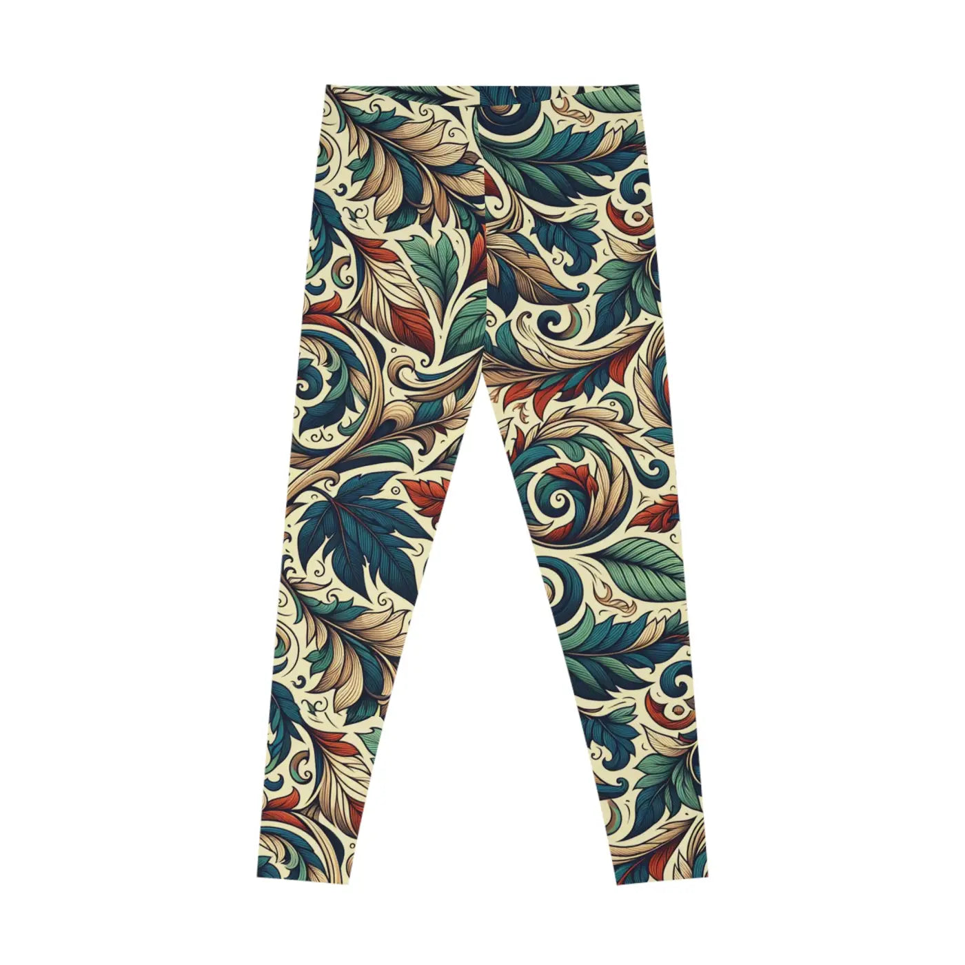 Fall Leaves Spandex Leggings – Eco Friendly - Dipaliz