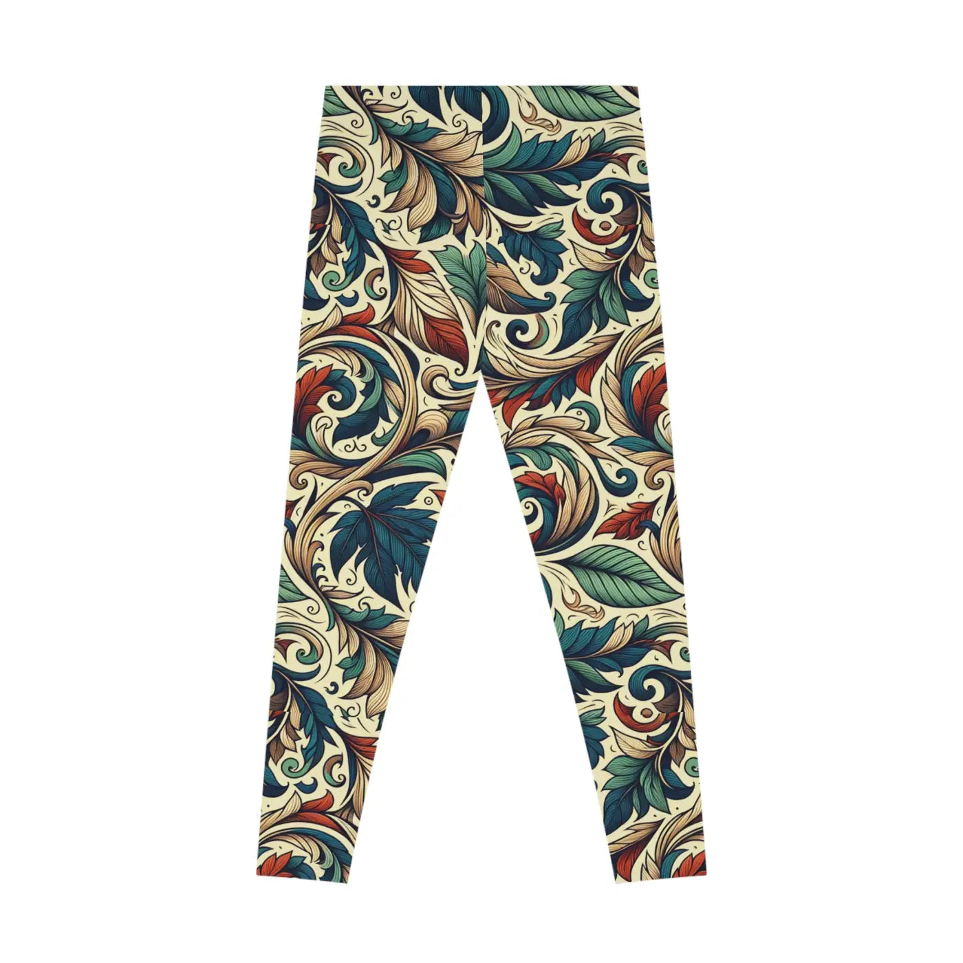 Fall Leaves Spandex Leggings – Eco Friendly - Dipaliz