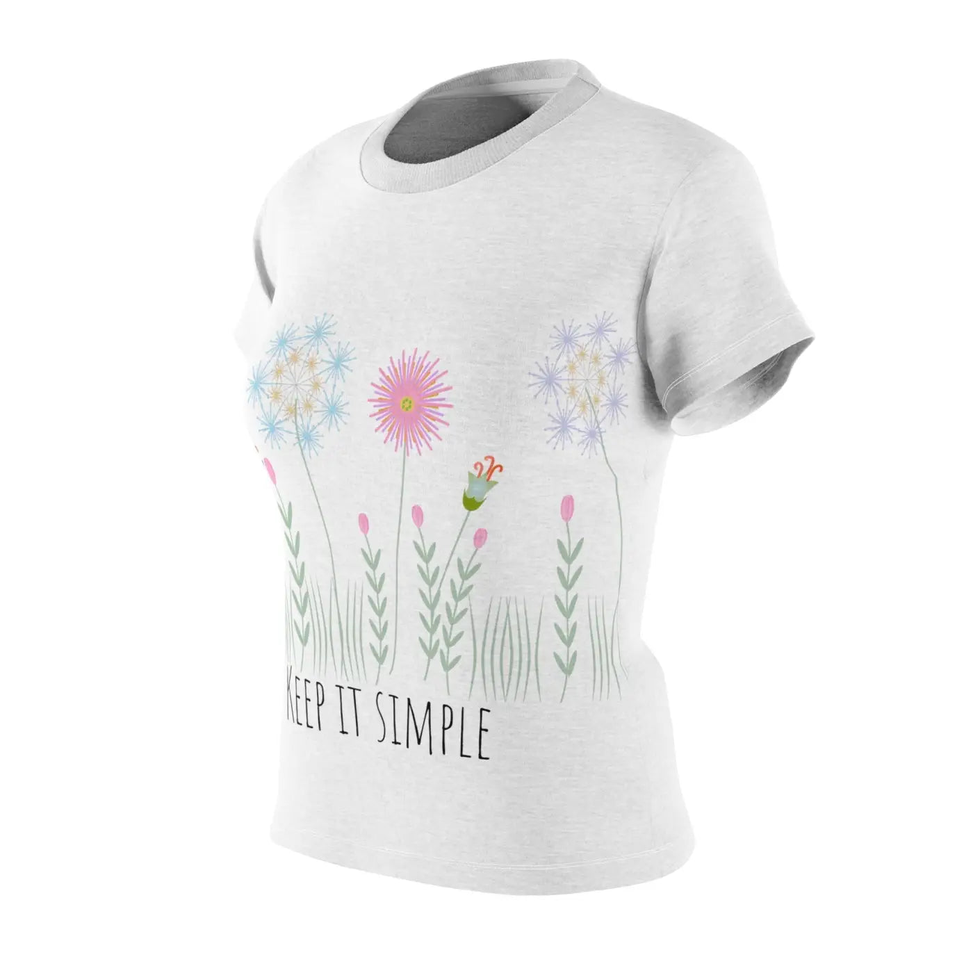 Women’s Aop Cut Sew Tee – Eco-friendly Top - Dipaliz