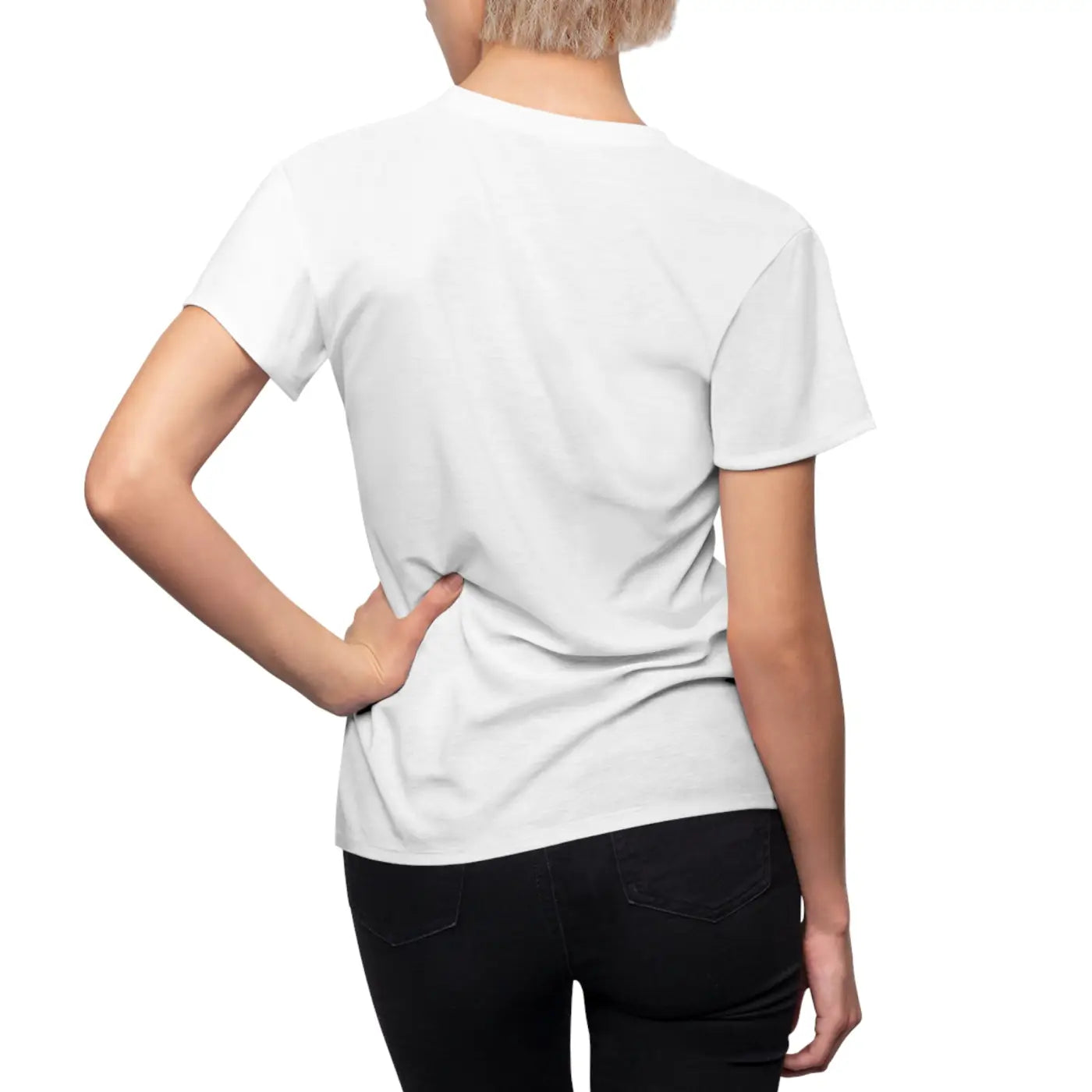 Women’s Aop Cut Sew Tee – Eco-friendly Top - Dipaliz
