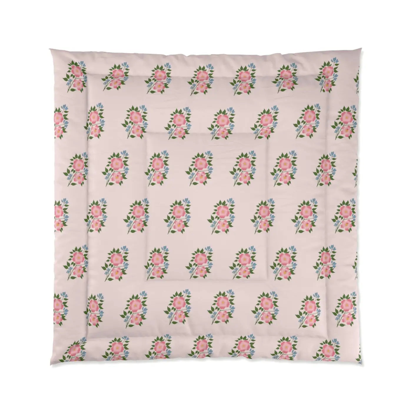 Floral Pattern Comforter – Eco-friendly Gift - Dipaliz