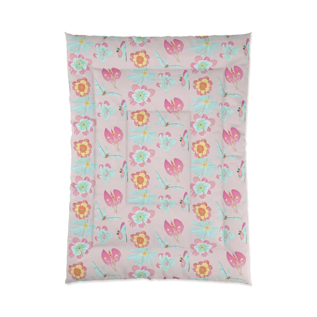 Floral Print Comforter – Eco-friendly Gift - Dipaliz