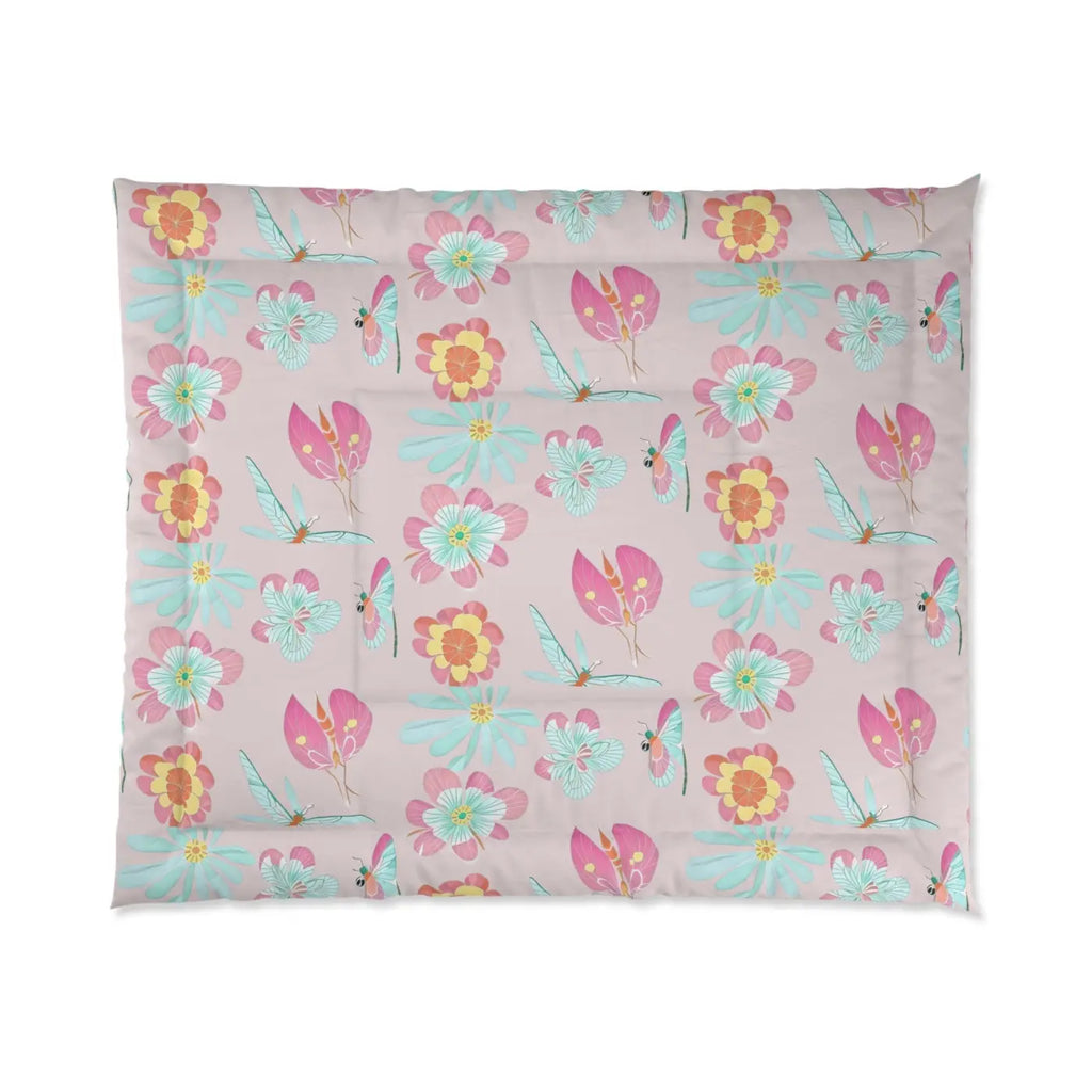 Floral Print Comforter – Eco-friendly Gift - Dipaliz