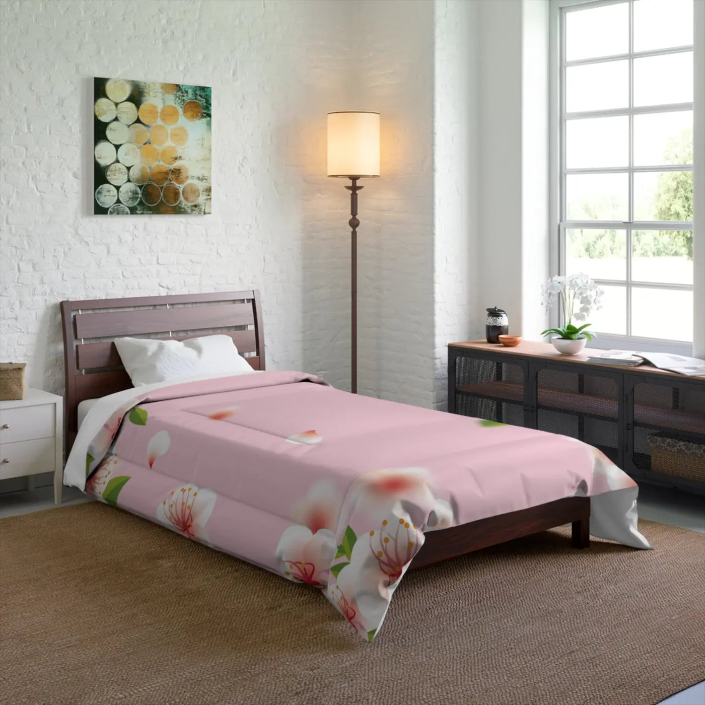 Floral Print Comforter – Eco-friendly Gift - Dipaliz