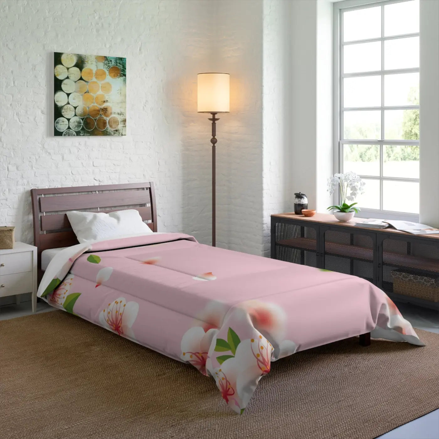 Floral Print Comforter – Eco-friendly Gift - Dipaliz