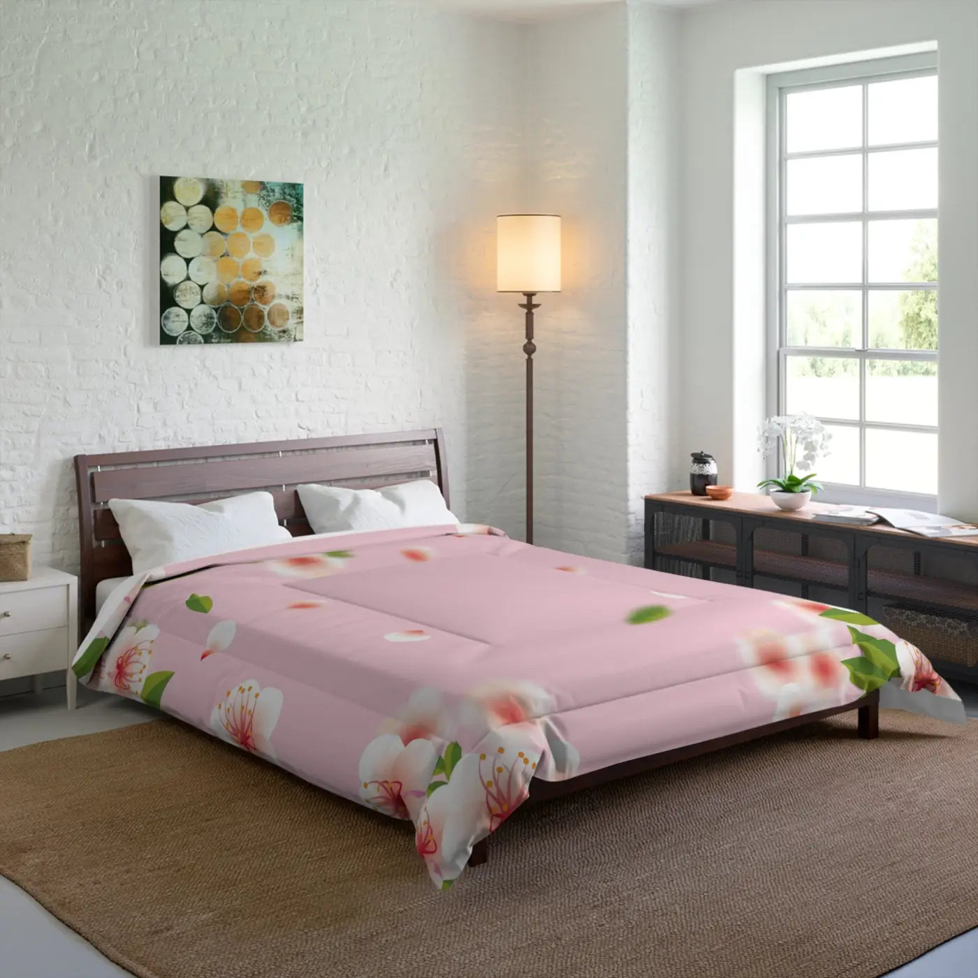 Floral Print Comforter – Eco-friendly Gift - Dipaliz