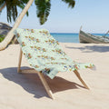 Flower Branches Beach Towel – Eco-friendly - Dipaliz