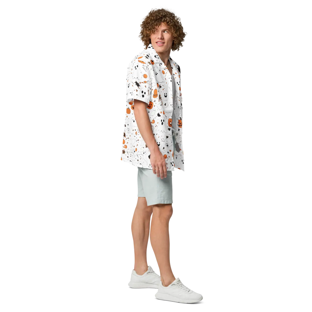 Unisex Button Shirt – Eco Friendly Halloween - Dipaliz