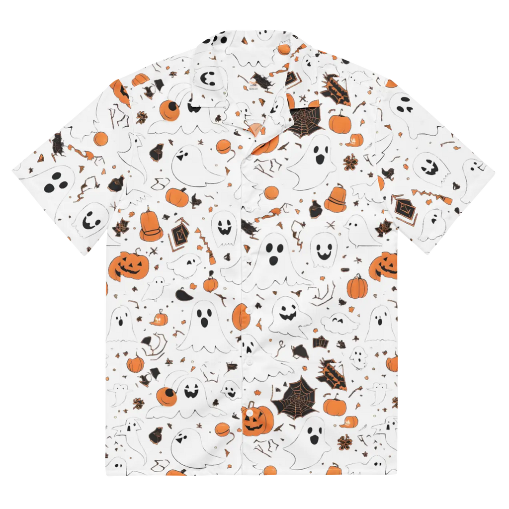 Unisex Button Shirt – Eco Friendly Halloween - Dipaliz