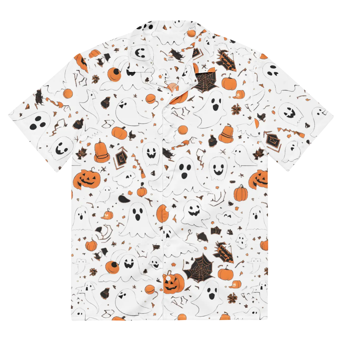 Unisex Button Shirt – Eco Friendly Halloween - Dipaliz