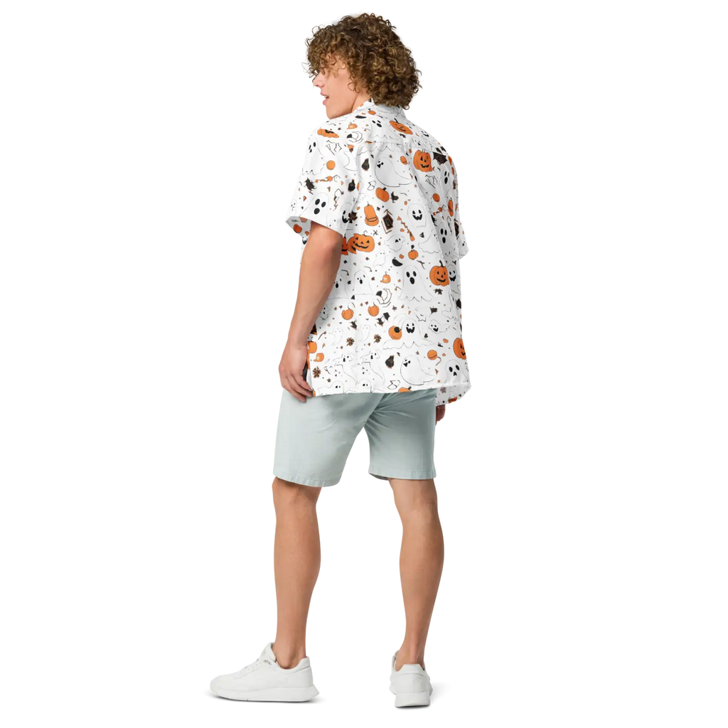 Unisex Button Shirt – Eco Friendly Halloween - Dipaliz