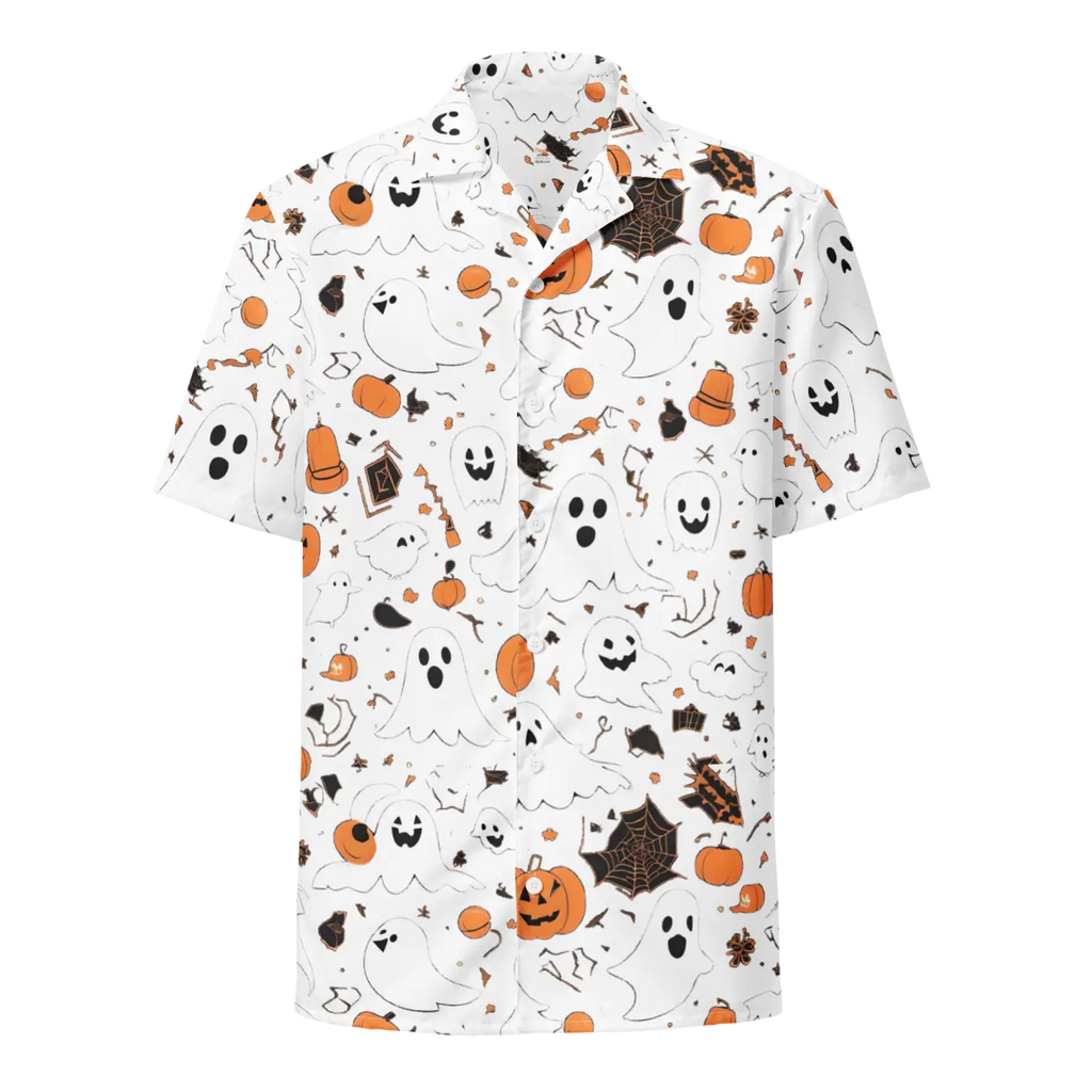 Unisex Button Shirt – Eco Friendly Halloween - Dipaliz
