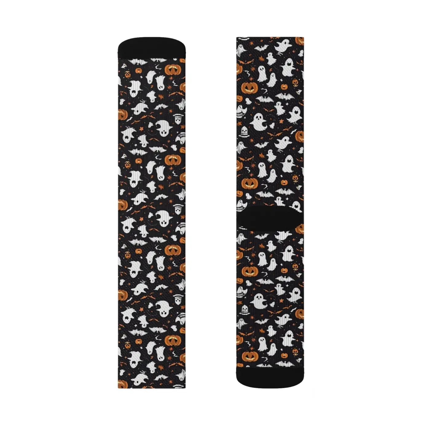 Ghosts Pumpkin Sublimation Socks – Eco-friendly - Dipaliz
