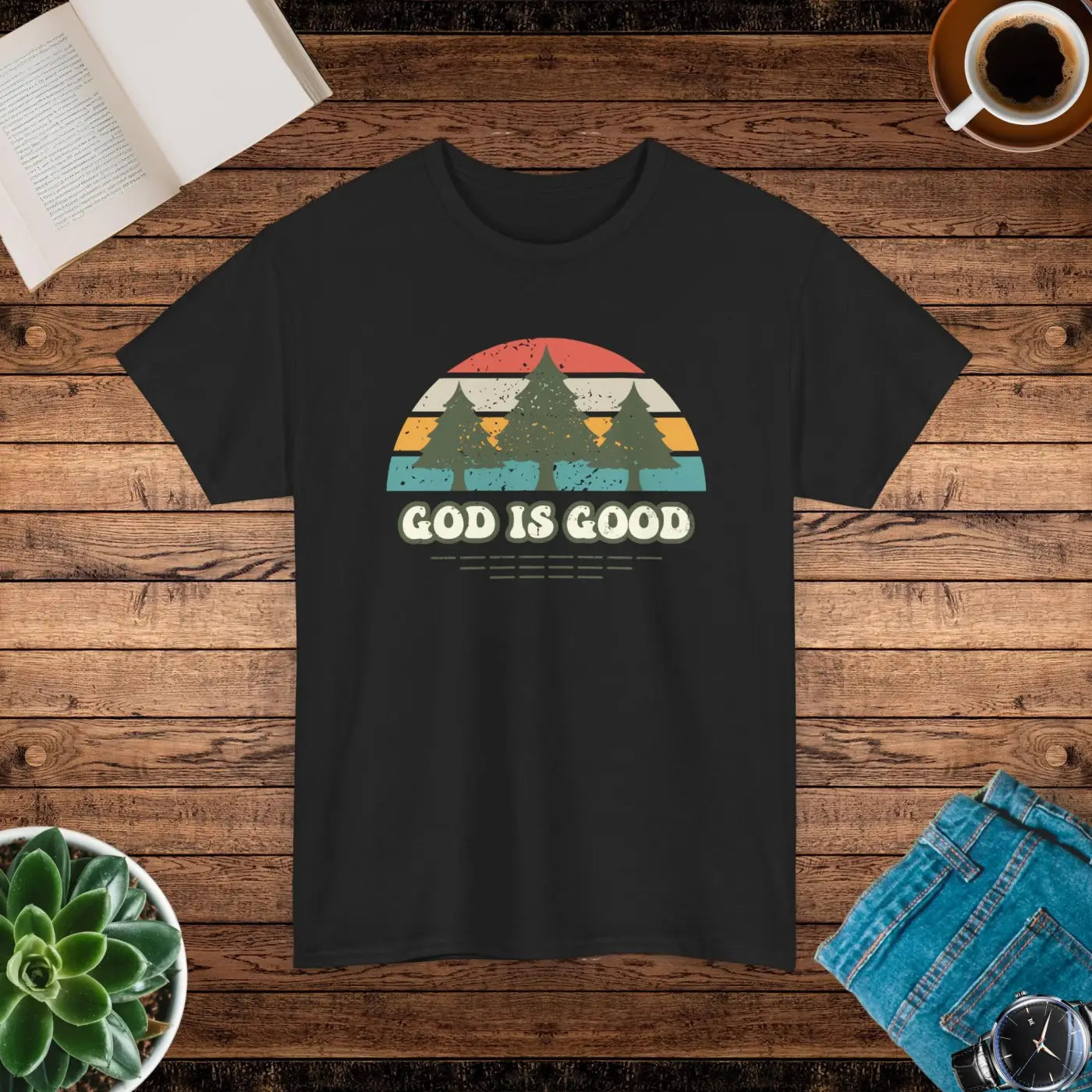 God is Good T-shirt – Eco-friendly Cotton - Dipaliz