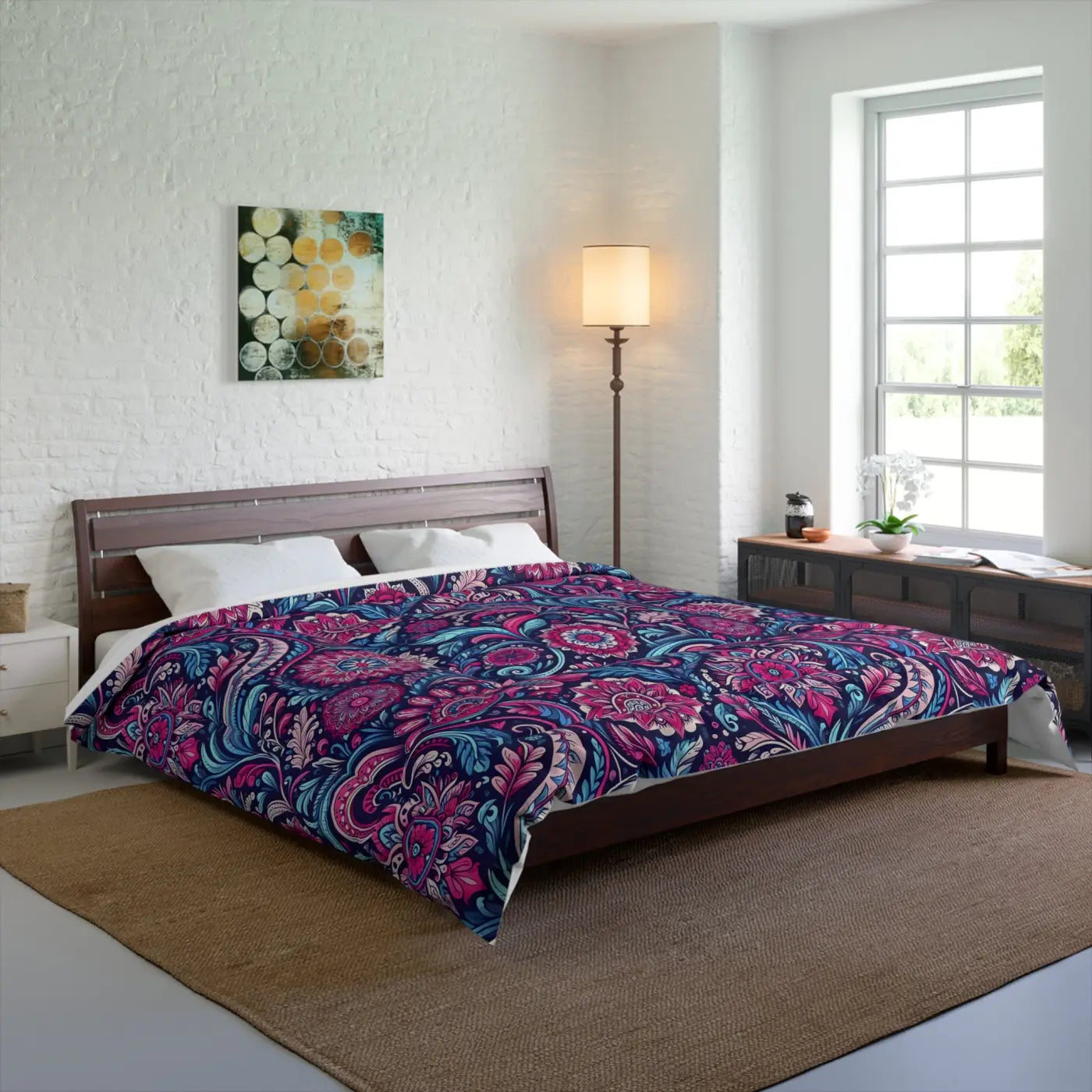 Indian Pattern Comforter – Eco-friendly Gift - Dipaliz
