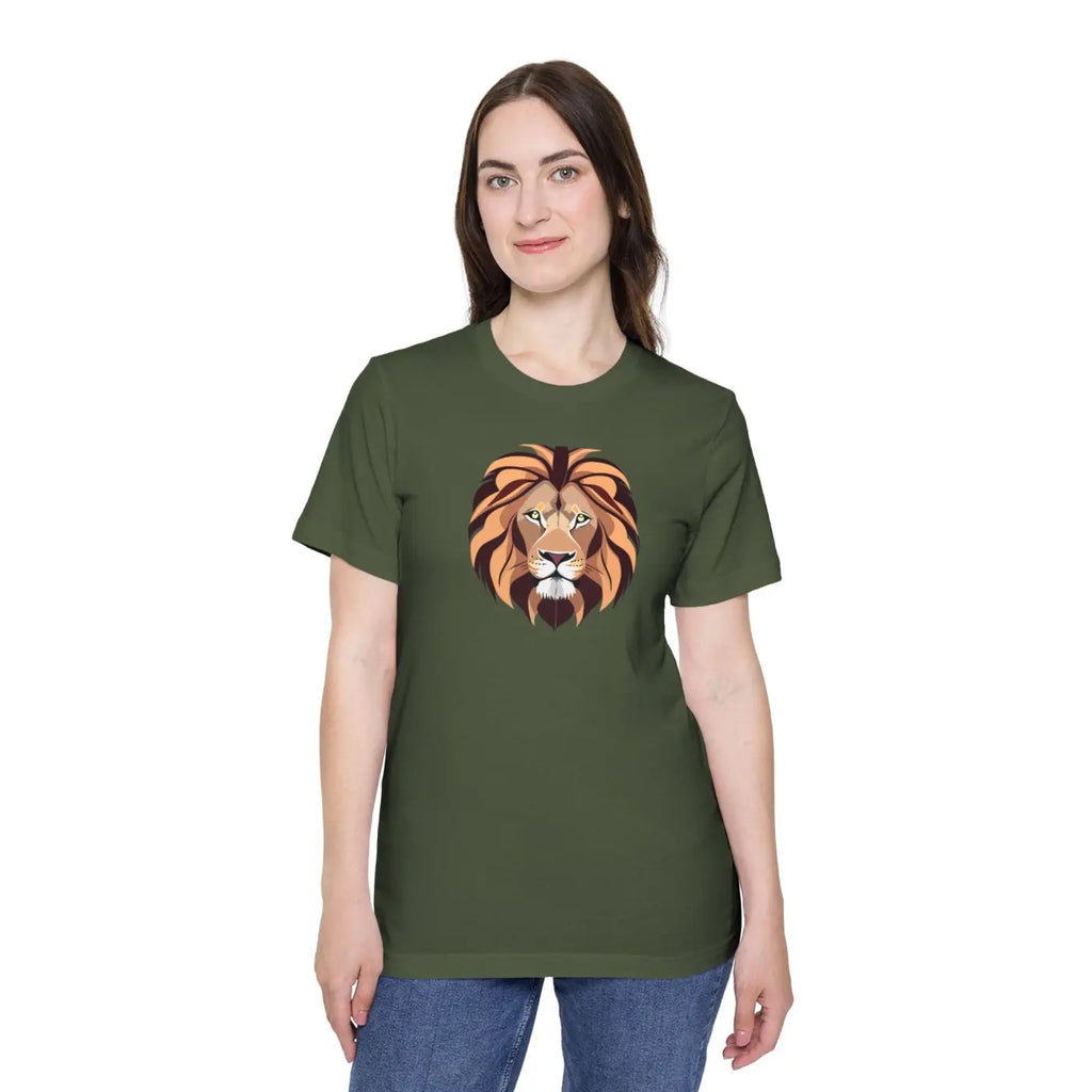 Deluxe Lion Tee – Soft Eco-friendly Cotton - Dipaliz