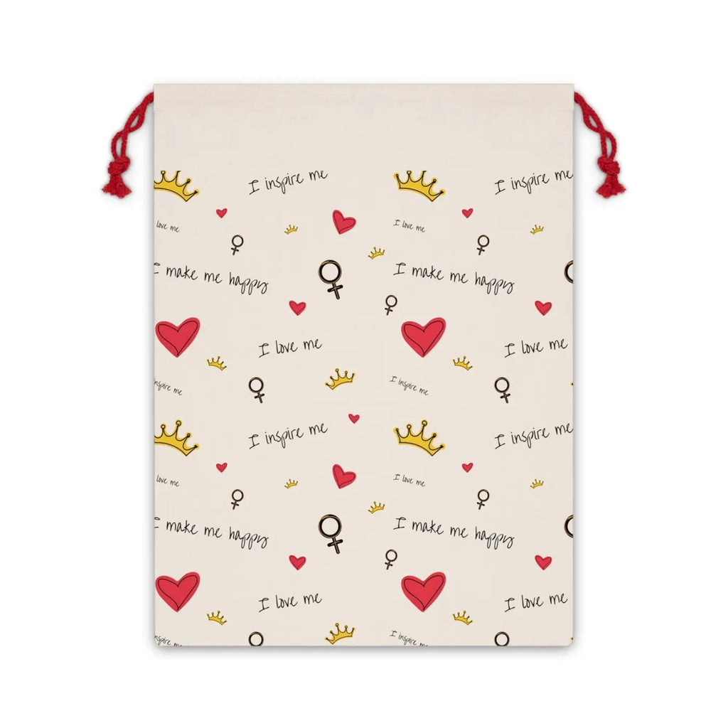 I Love me Linen Bag – Eco-friendly Gift - Dipaliz