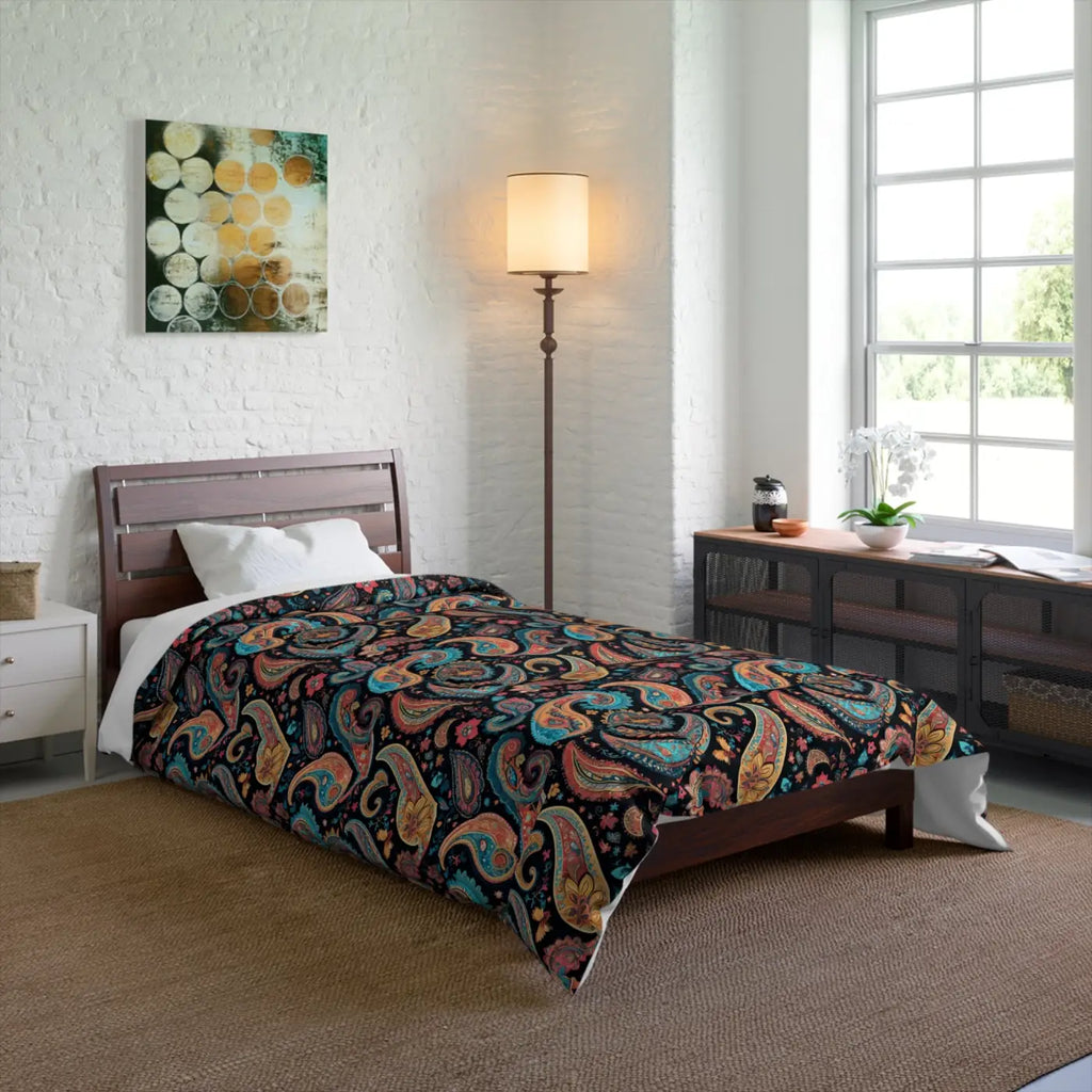 Paisley Pattern Comforter – Eco-friendly Gift - Dipaliz