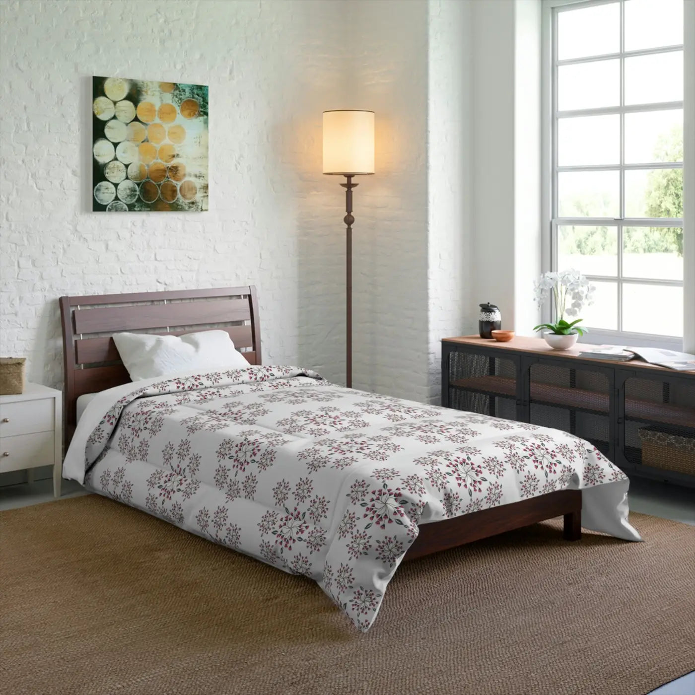 Spring Floral Quilt – Eco-friendly Soft Bedding - Dipaliz