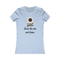 Soft Sunflowers Women’s Favorite Tee – Eco-friendly - Dipaliz
