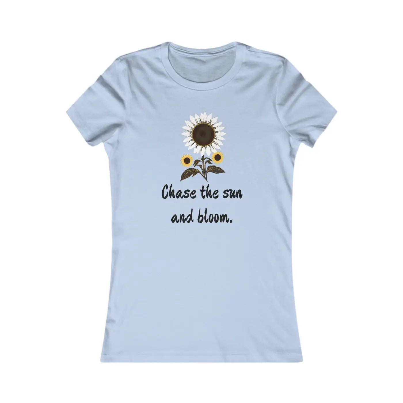 Soft Sunflowers Women’s Favorite Tee – Eco-friendly - Dipaliz