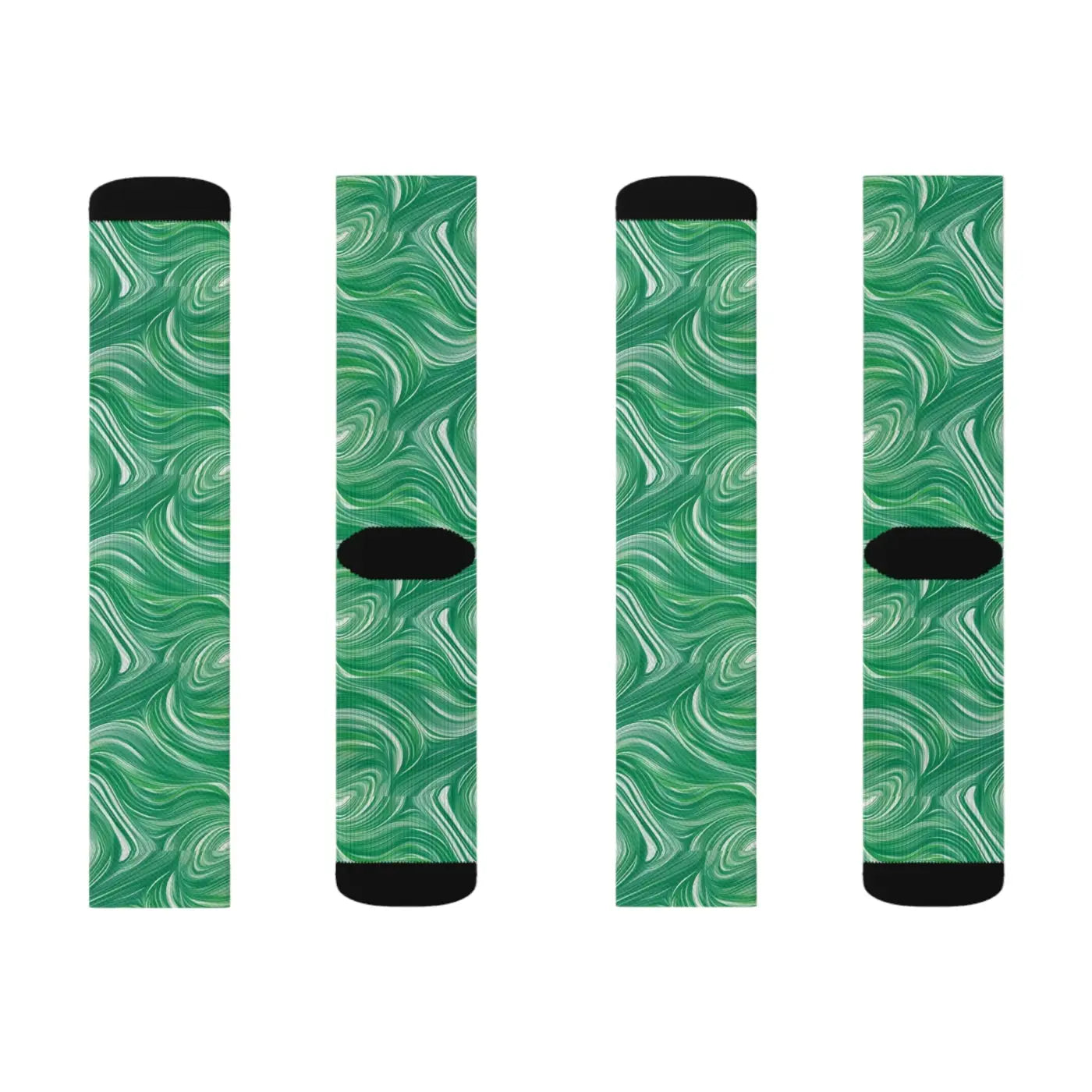Wavy Abstract Pattern Socks – Eco Friendly - Dipaliz