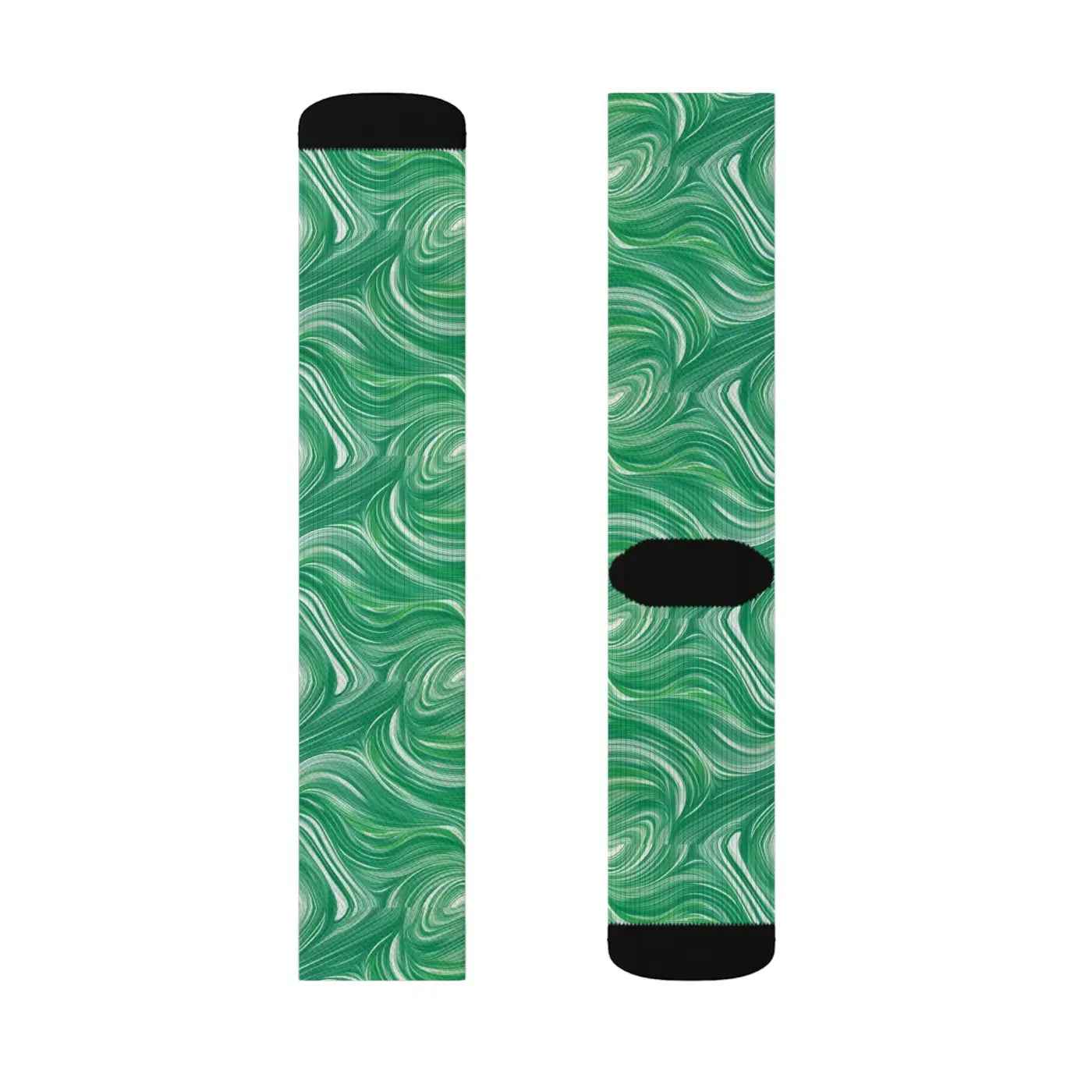 Wavy Abstract Pattern Socks – Eco Friendly - Dipaliz