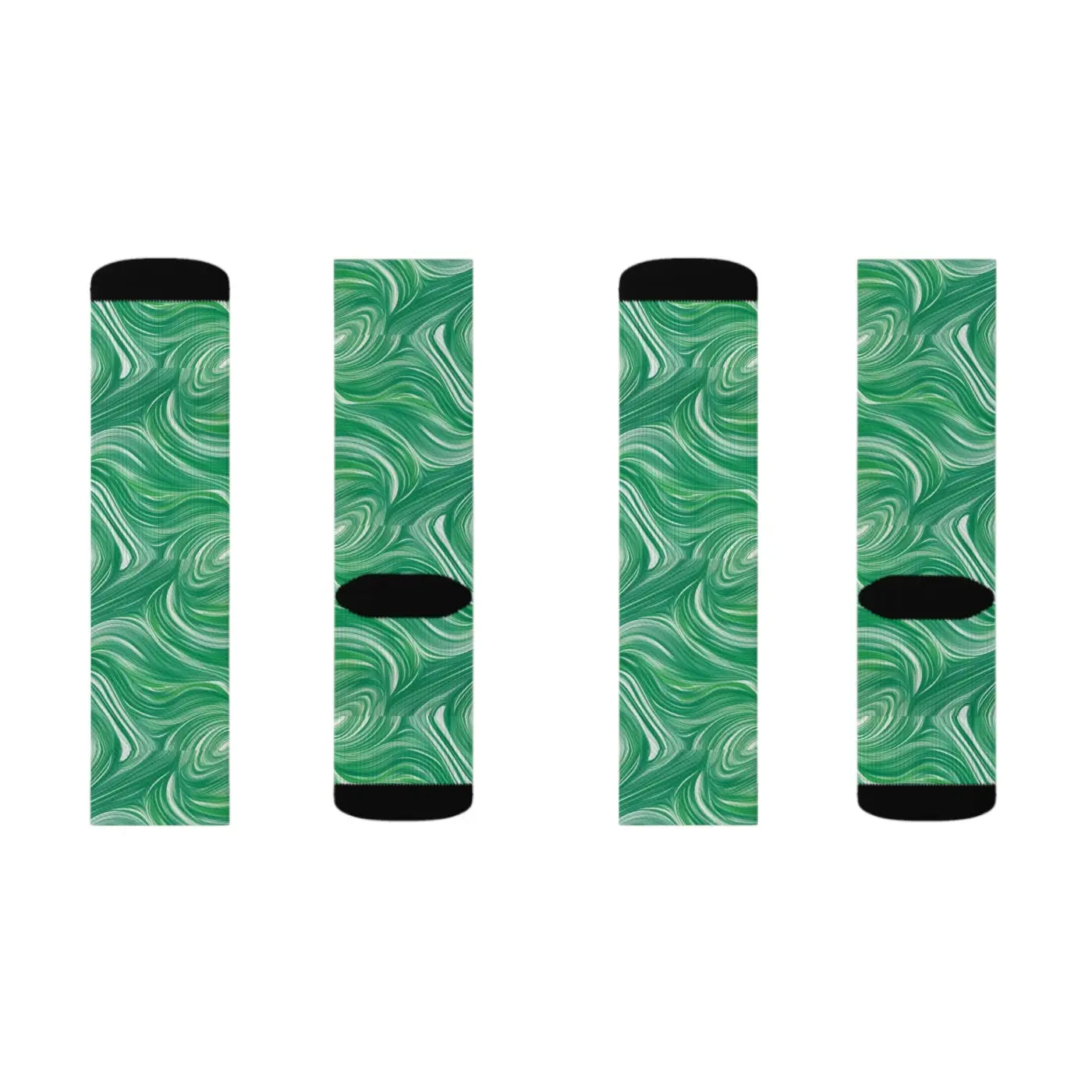 Wavy Abstract Pattern Socks – Eco Friendly - Dipaliz