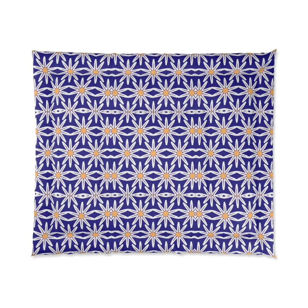 White Flowers Comforter – Eco-friendly Gift - Dipaliz
