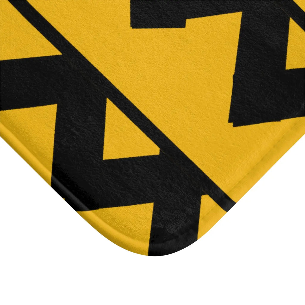 Zigzag Pattern Bath Mat – Eco-friendly Gift - Dipaliz