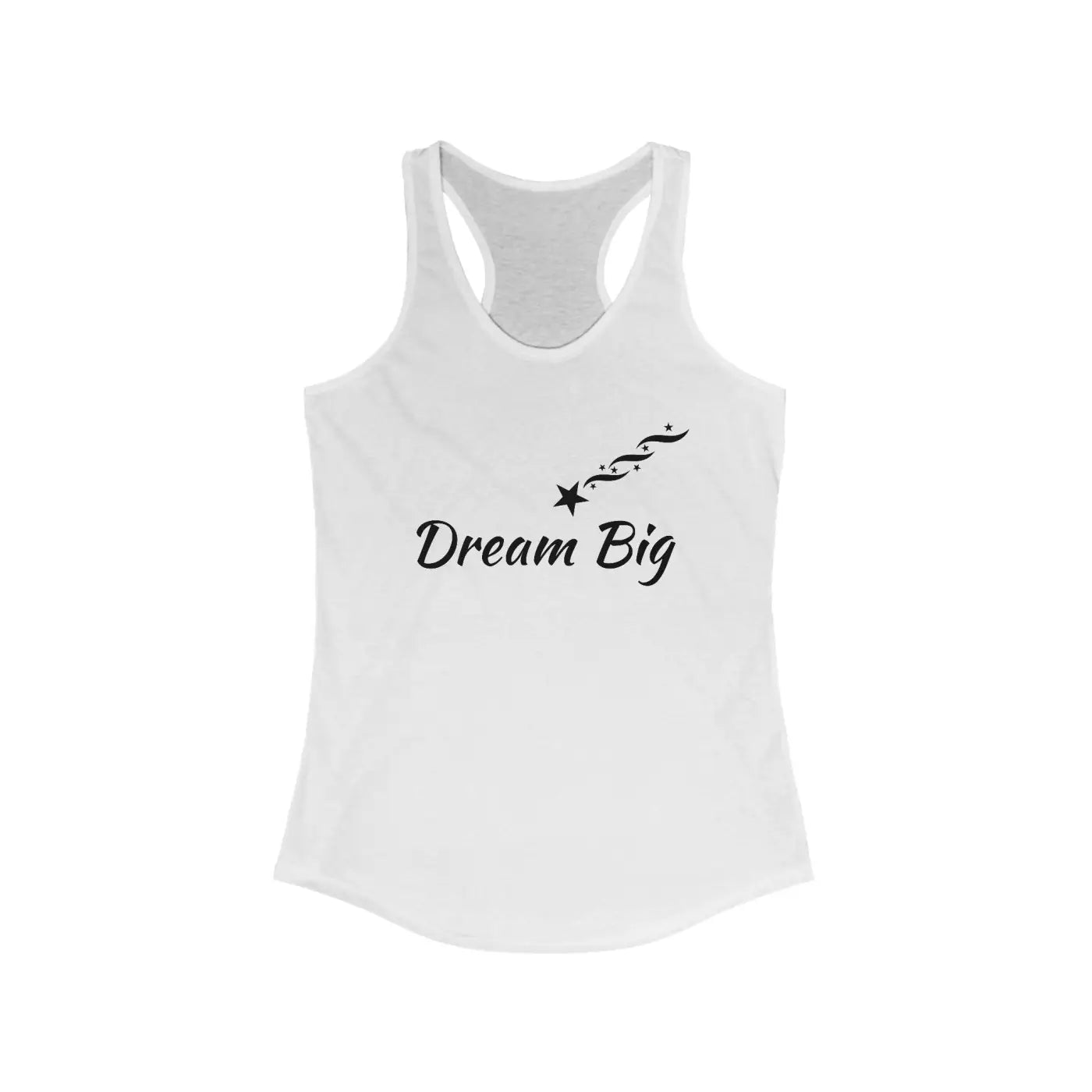 Dream Big Racerback Tank – Eco-friendly Top - Dipaliz