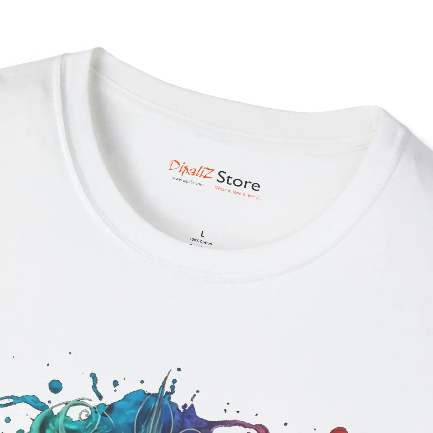 Flame and Fury Dragon Softstyle t Shirt Eco-friendly - Dipaliz