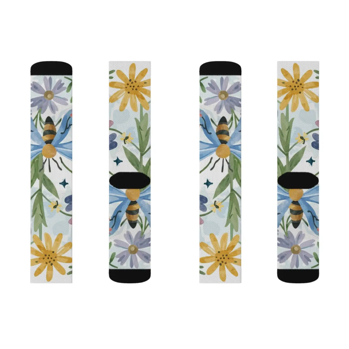 Nature Pattern Sublimation Socks – Eco-friendly - Dipaliz