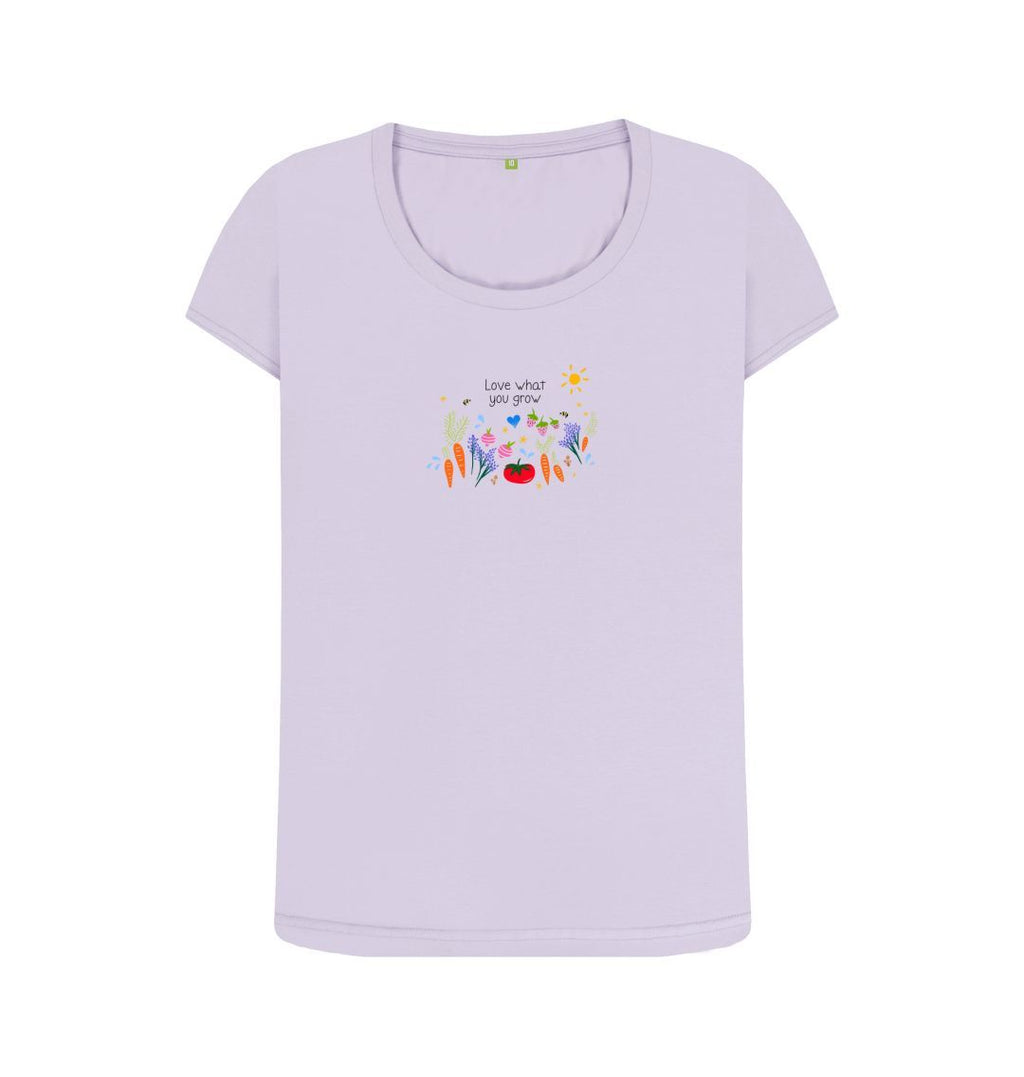 Love What You Grow "Garden Party" Scoop Neck T-Shirt (Adult)